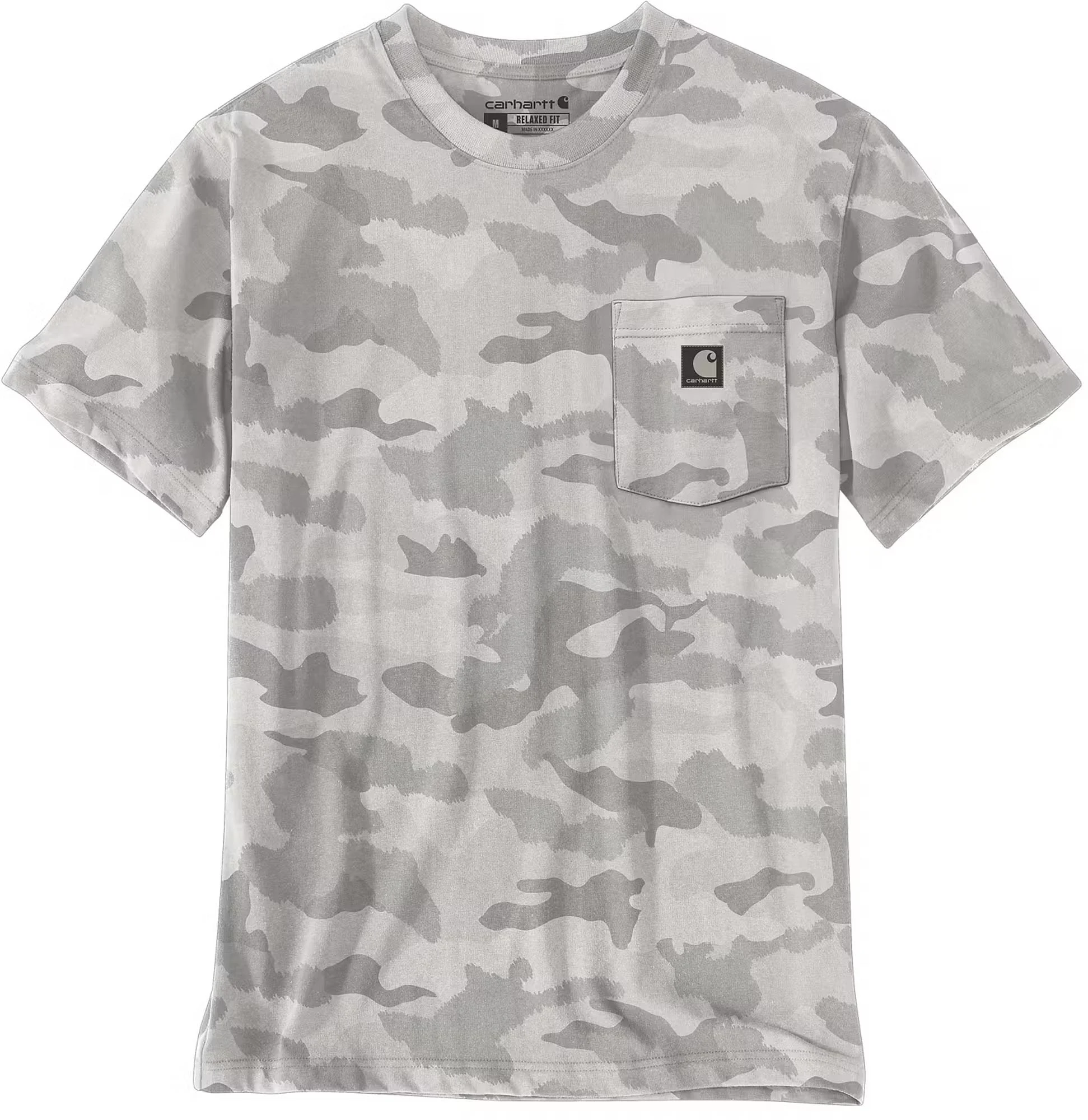 Carhartt Irvine Relaxed Camo T-Shirt  grey/white