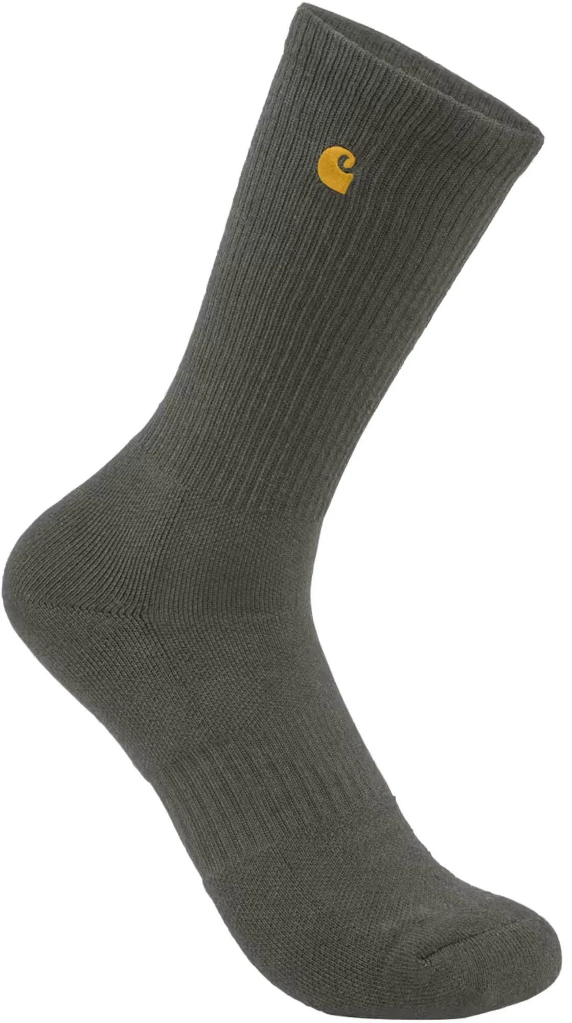 Carhartt Midweight Crew Socks - 2 Pack  olive/green
