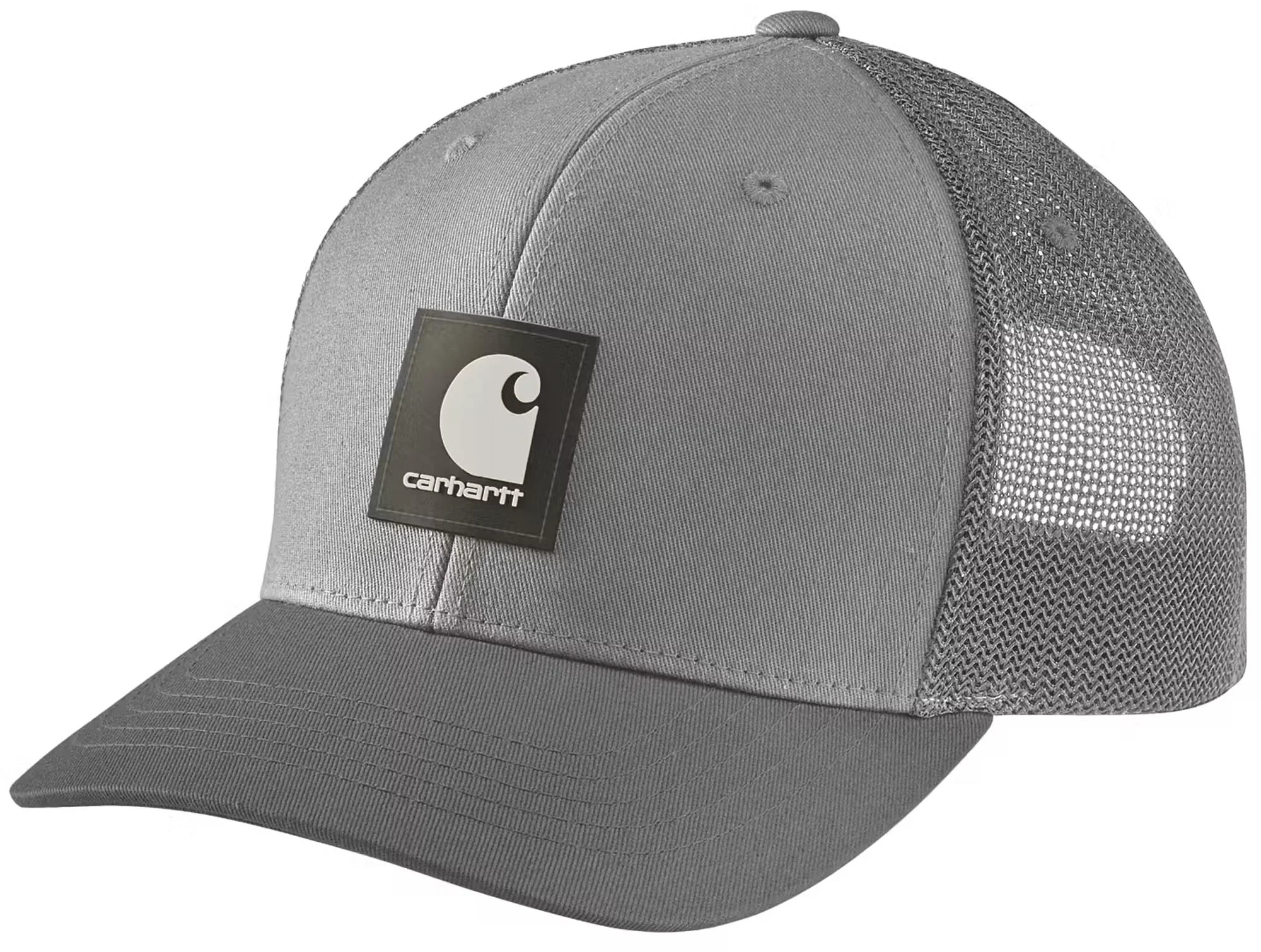 Carhartt Rugged Flex Oakland Rubber Patch Cap  grey