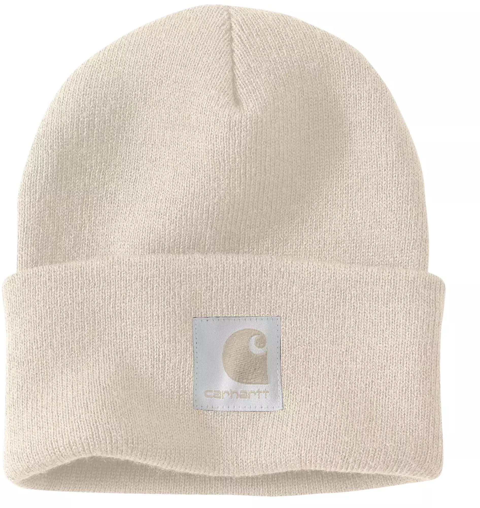 Carhartt Satin Lined Cuffed Ladies Beanie  beige