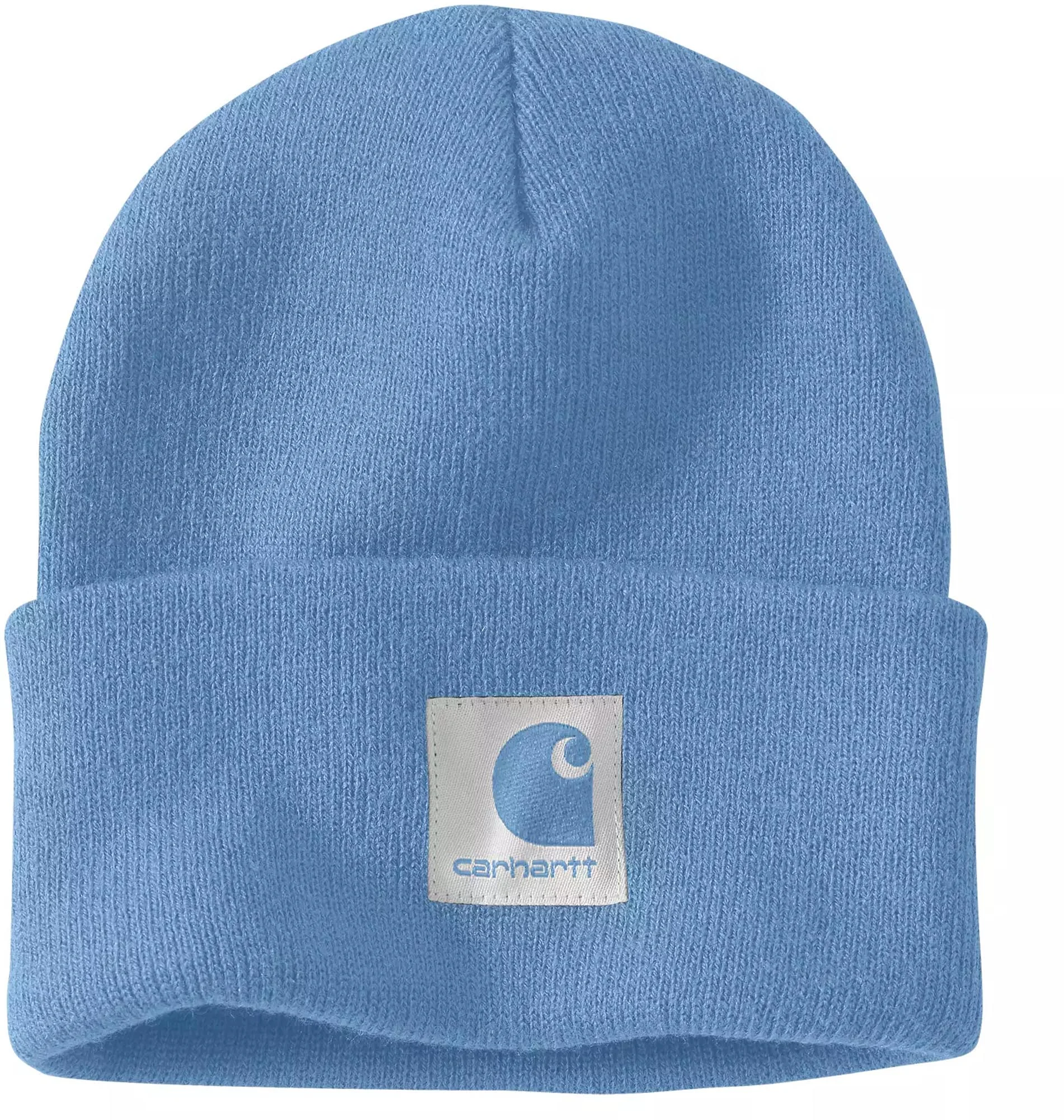 Carhartt Satin Lined Cuffed Ladies Beanie  blue/light blue
