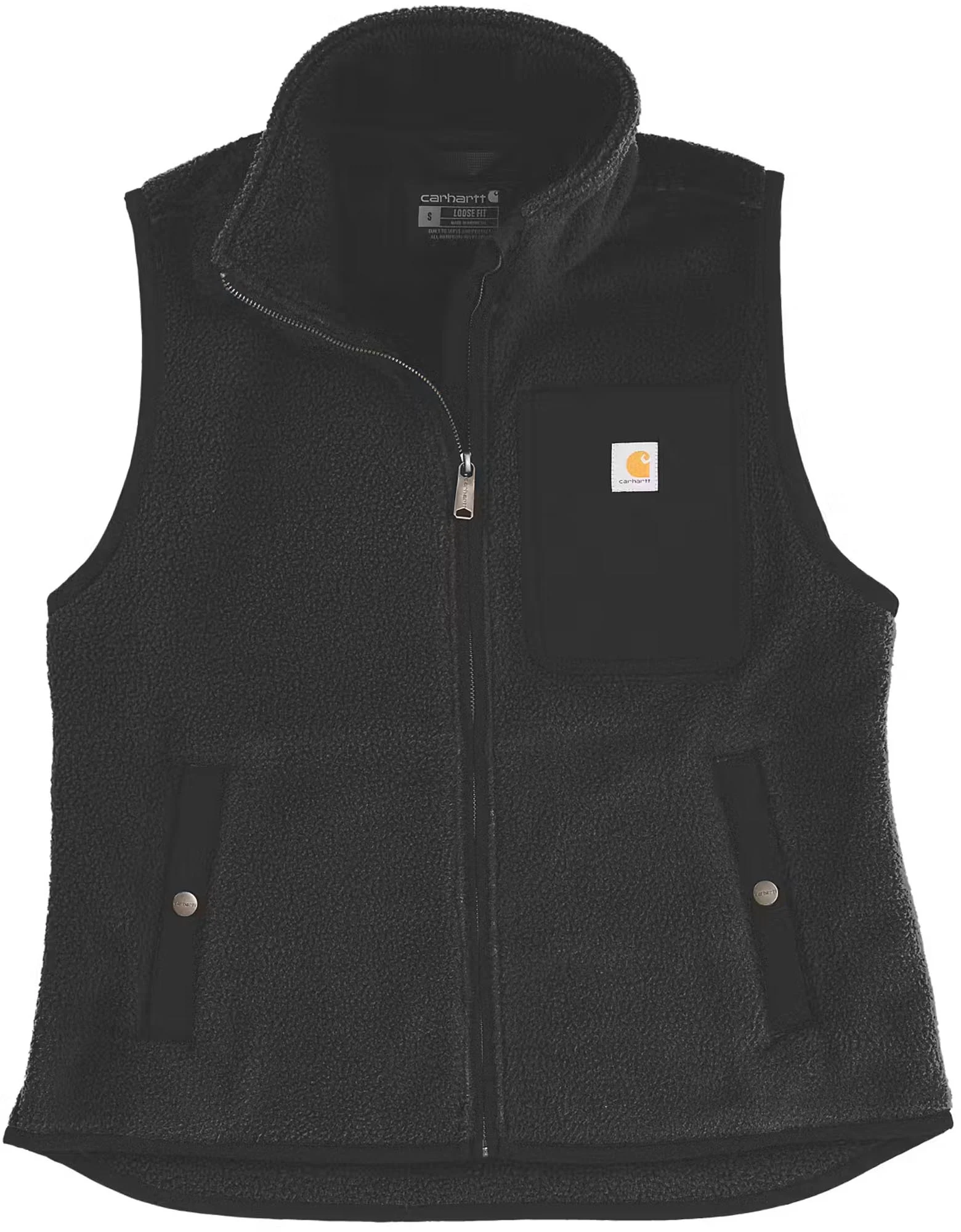 Carhartt Sherpa Ladies Fleece Vest  black