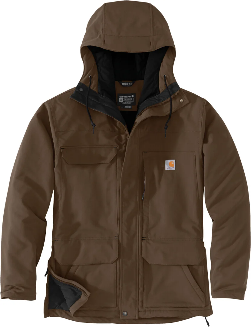 Carhartt Super Dux Bonded Chore Jacket  brown