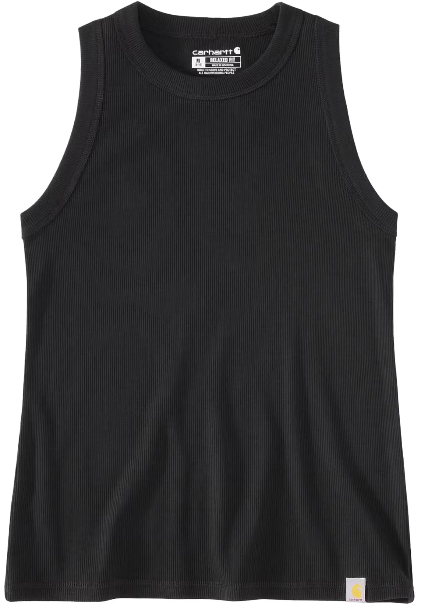Carhartt Tencel Fiber Series Relaxed Ribbed Ladies Tank Top  black