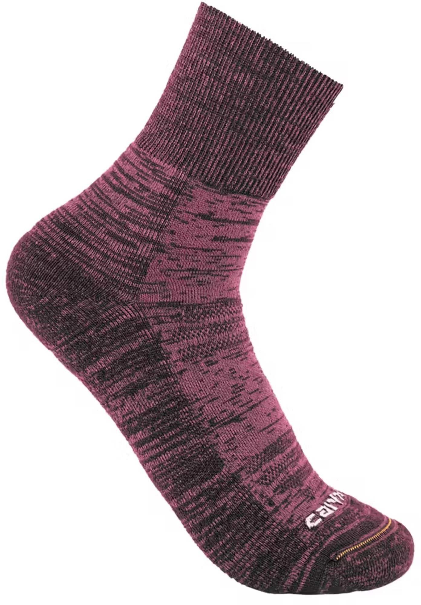 Carhartt Twin Knit Midweight Crew Ladies Socks  Magenta