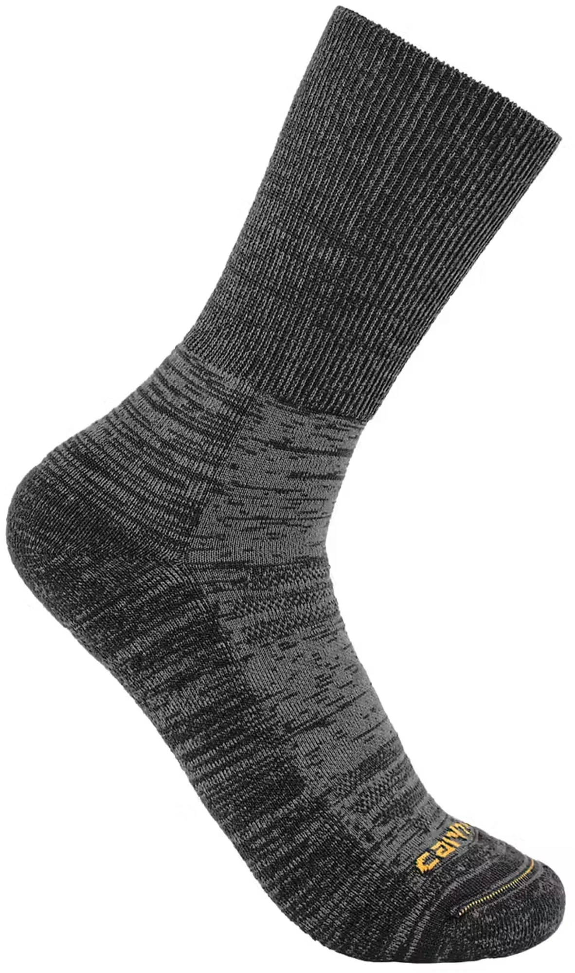 Carhartt Twin Knit Midweight Crew Socks  dark grey