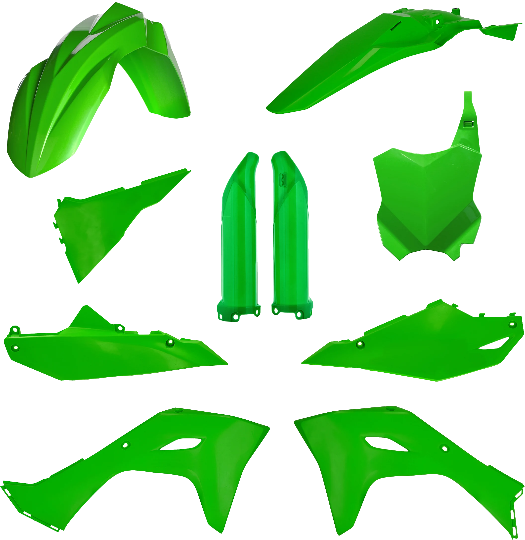 Full Plastic Kit Kaw Original `24 Green
