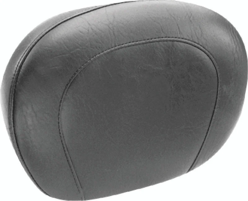 Mustang Harley Low Medallion Sissy Bar Pad (12 inch x 9 inch) - Black - 79059