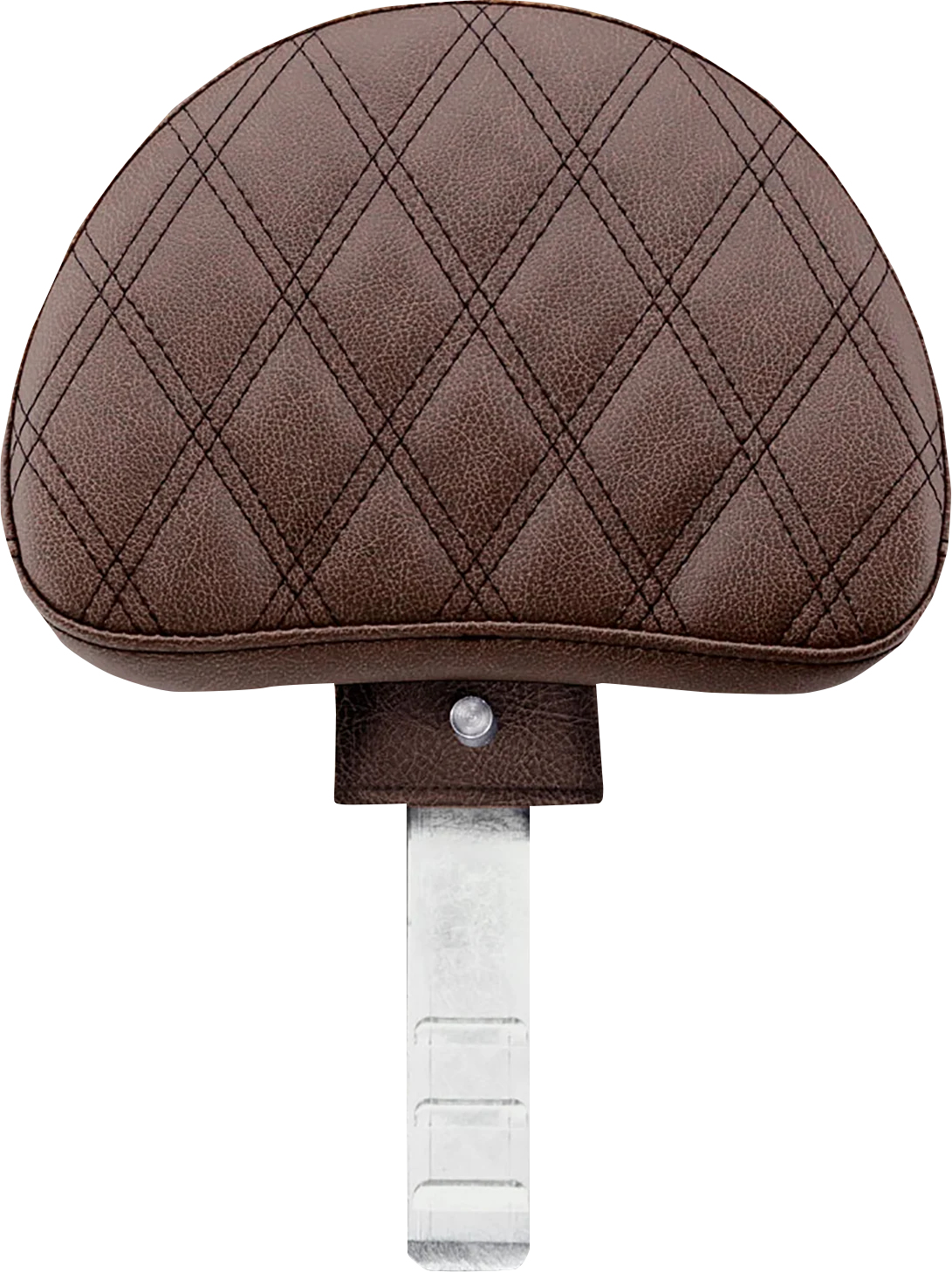 SADDLEMEN Driver's Backrest - Lattice Stitched - Brown 11567BLS