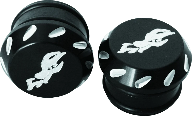 DragonFire Racing Billet Tube Endcap 1.5 in . - Black Anodized - 521003