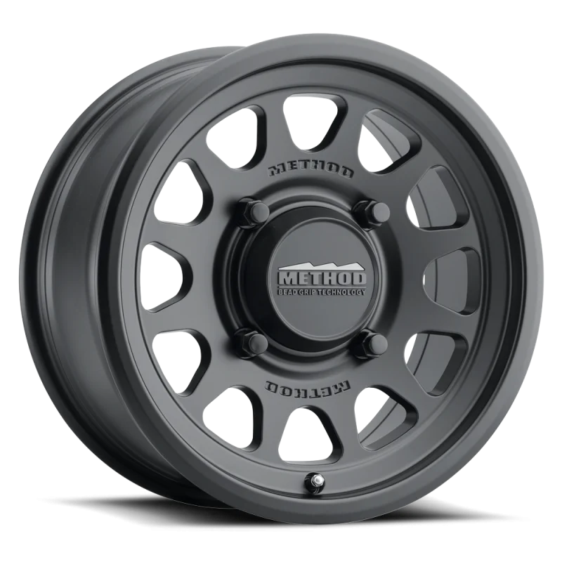 Method MR414 Bead Grip 15x10.0 +25mm Offset 6x139.7 BP 78.30mm CB Matte Black Wheel - MR41451060564