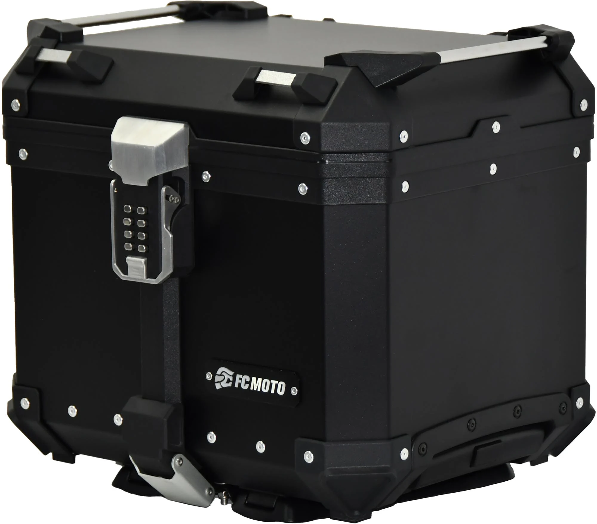 FC-Moto Keyless Alu Topcase Trolley 48 L Suitcase