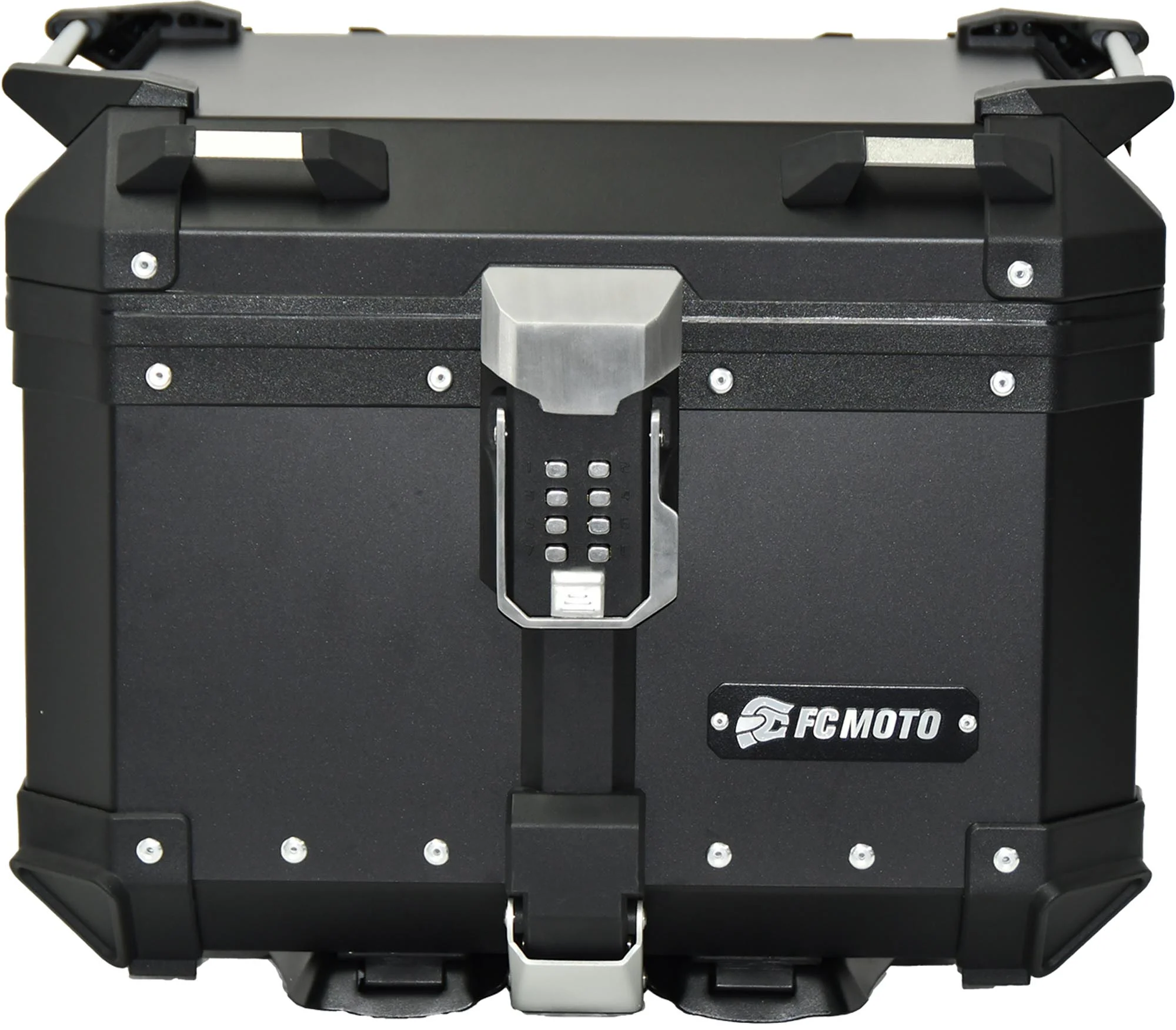 FC-Moto Terreno X PRO Keyless Alu Topcase with adjustable backrest  black