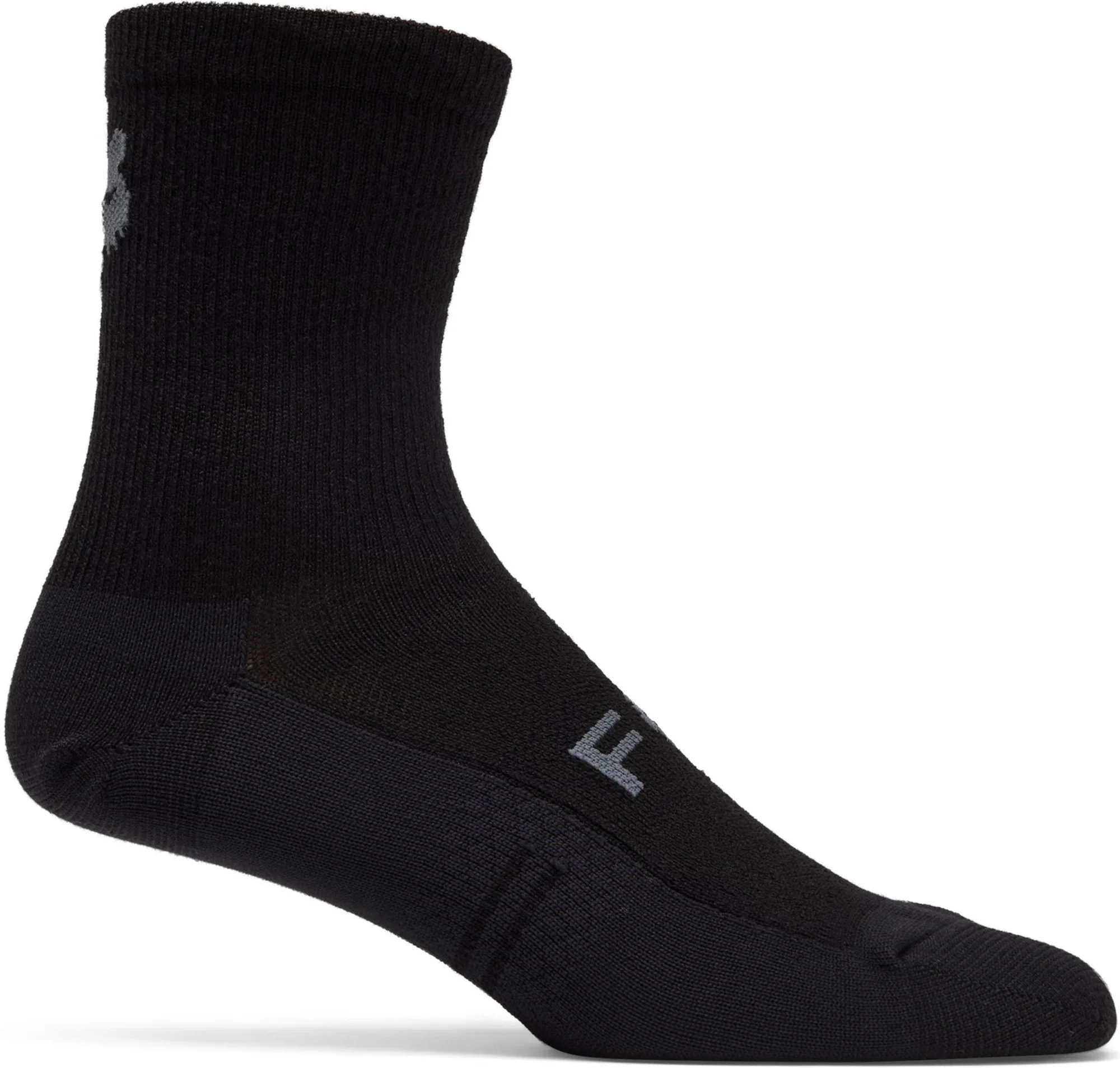 FOX 6" Flexair Merino Bicycle Socks  black