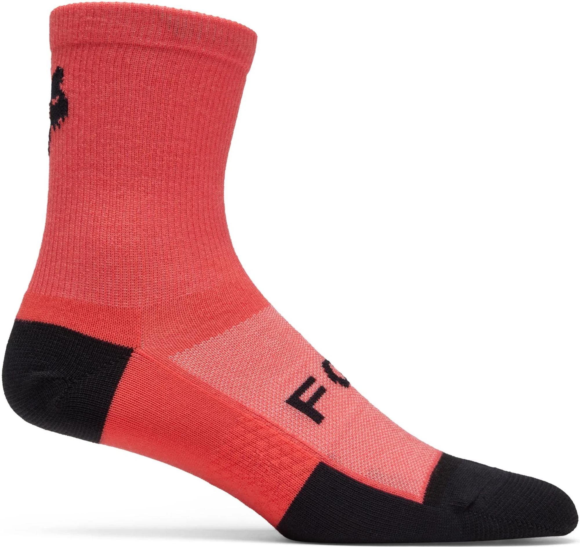 FOX 6" Flexair Merino Bicycle Socks  hotpink