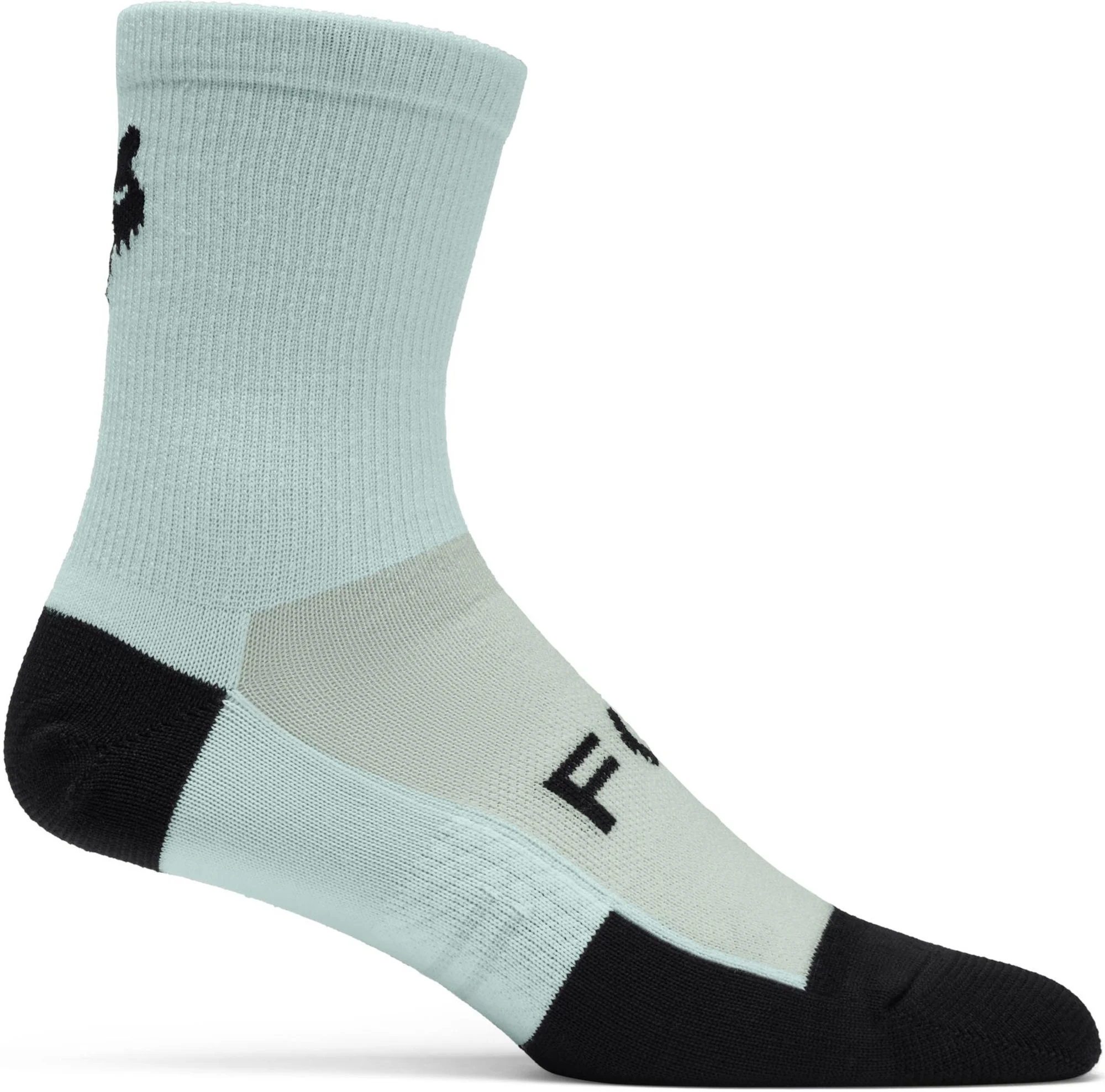 FOX 6" Flexair Merino Bicycle Socks  light blue