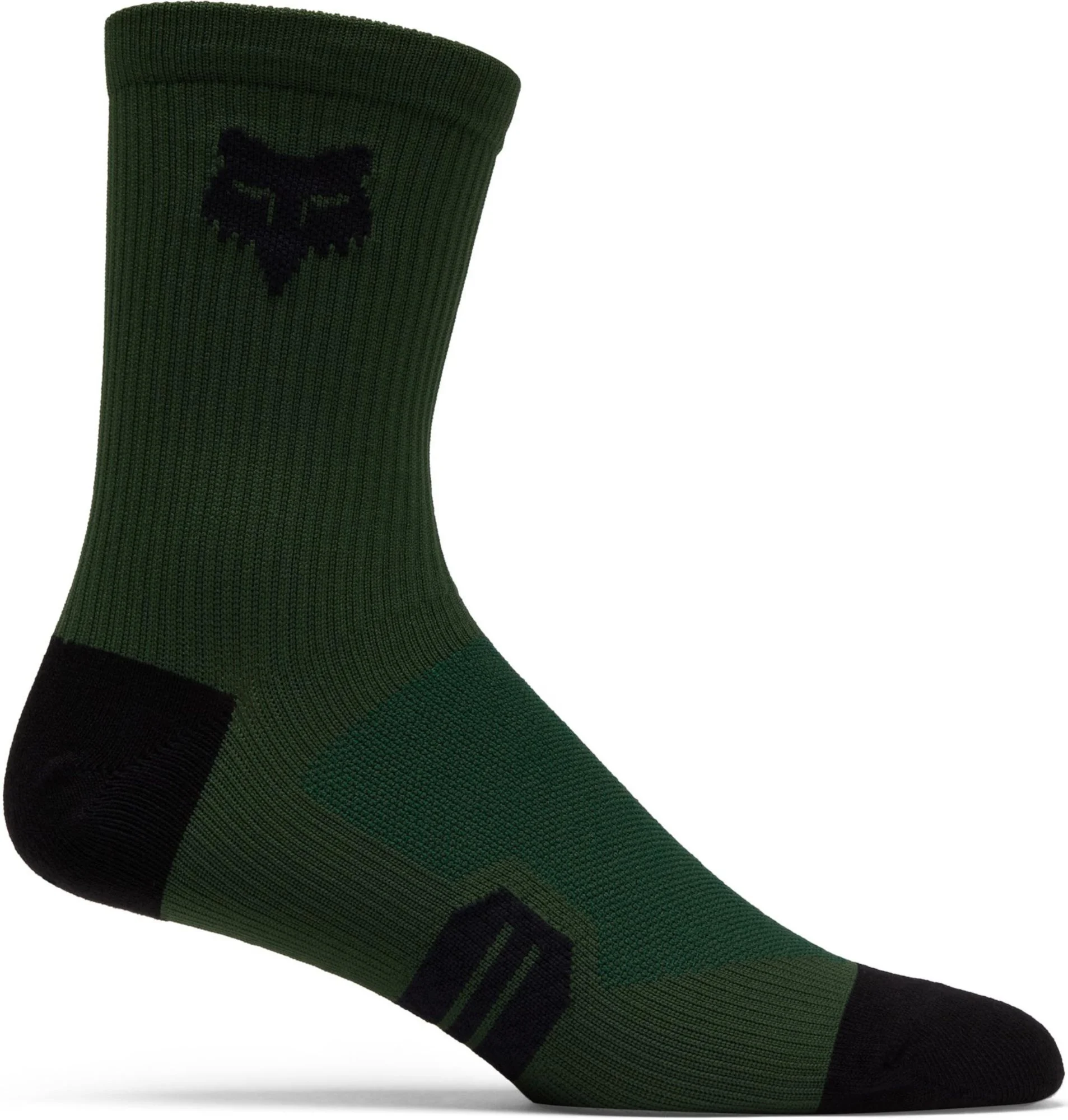 FOX 6" Ranger Bicycle Socks  dark green