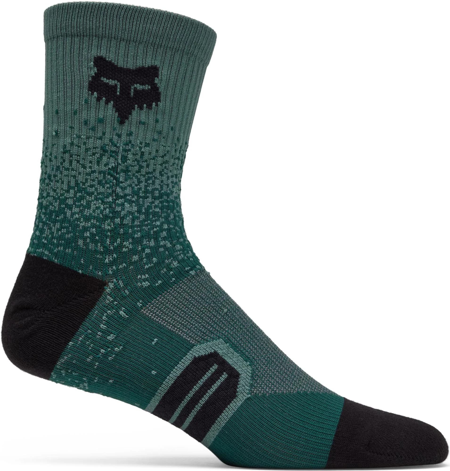 FOX 6" Ranger Fade Bicycle Socks  green