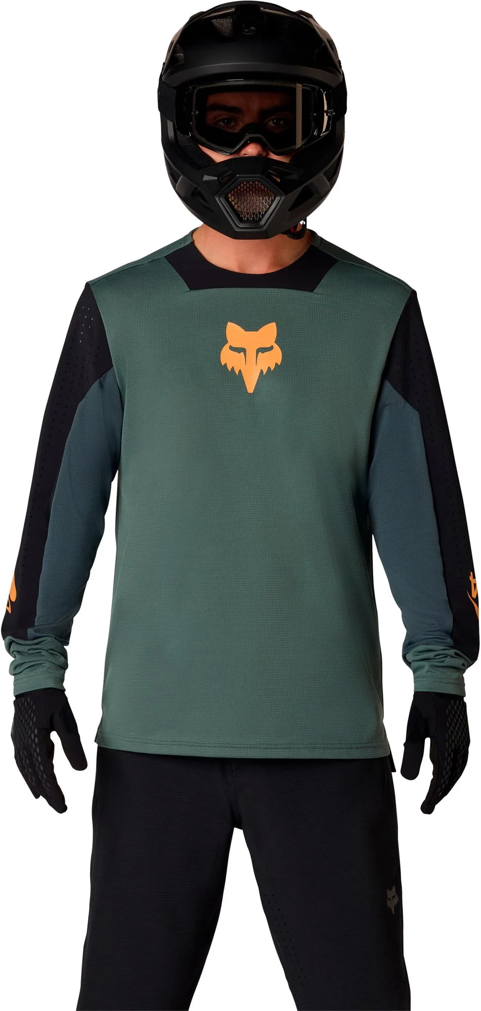 FOX Defend LS Creation Bicycle Jersey  green