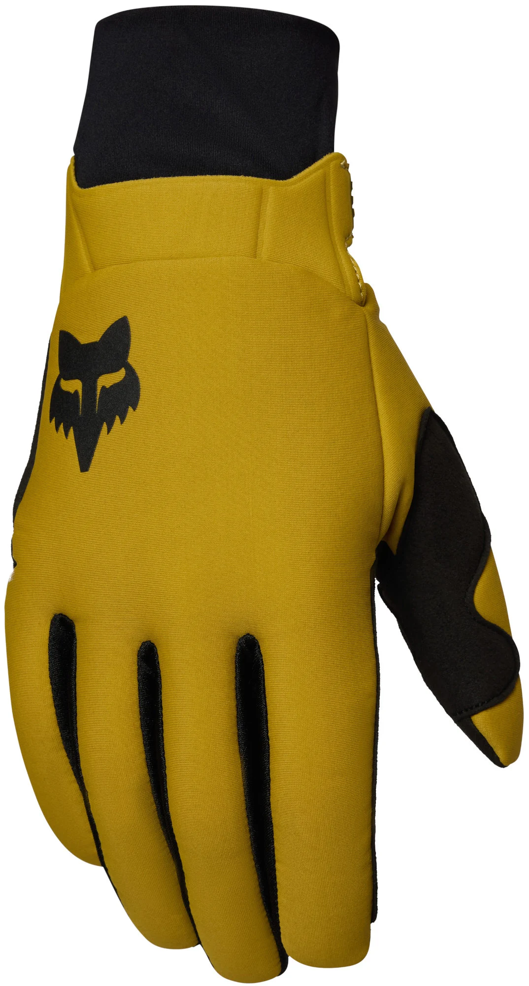 FOX Defend Thermo Motocross Gloves  yellow/black