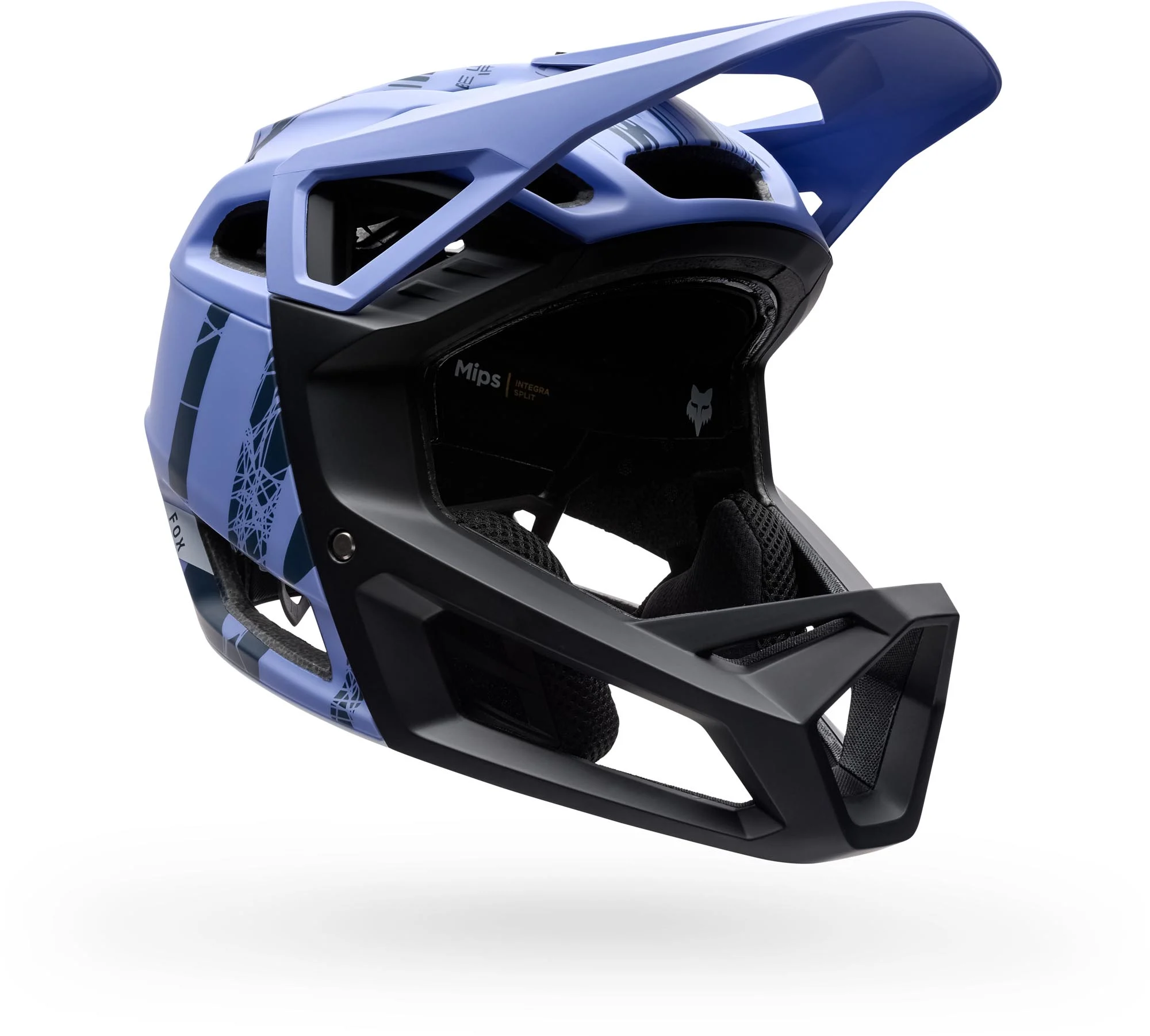 FOX Proframe RS Diffuse Mips Downhill Helmet  purple/blue