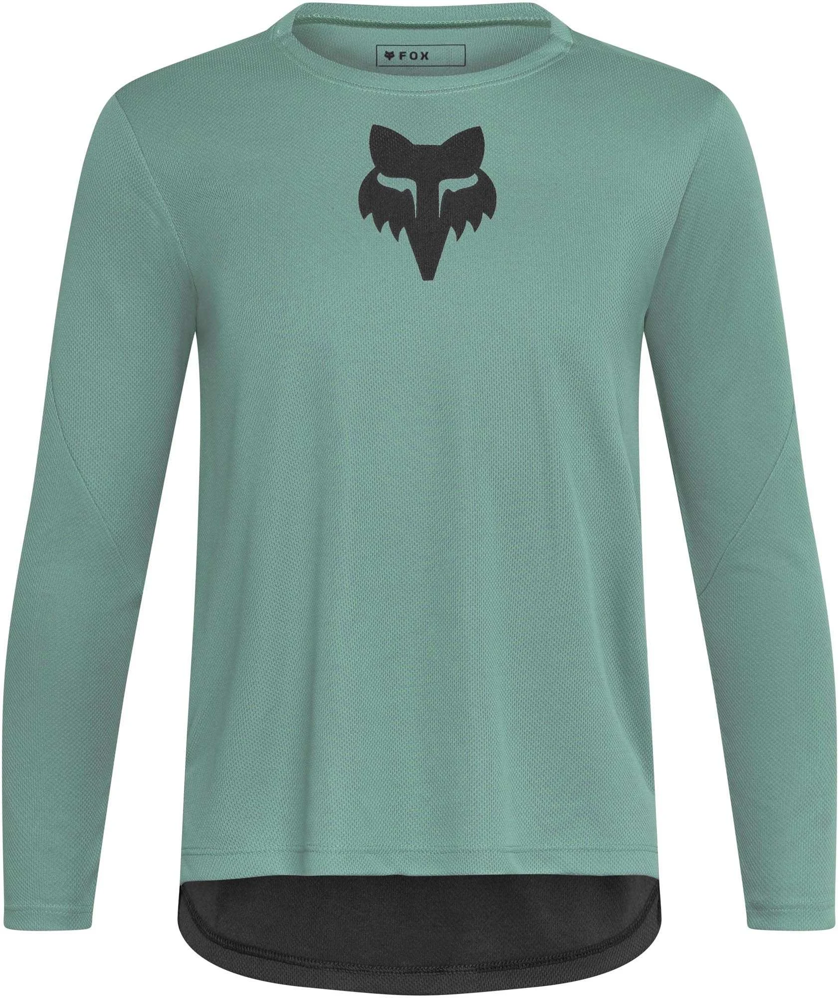 FOX Ranger Fox Head LS Youth Bicycle Jersey  green