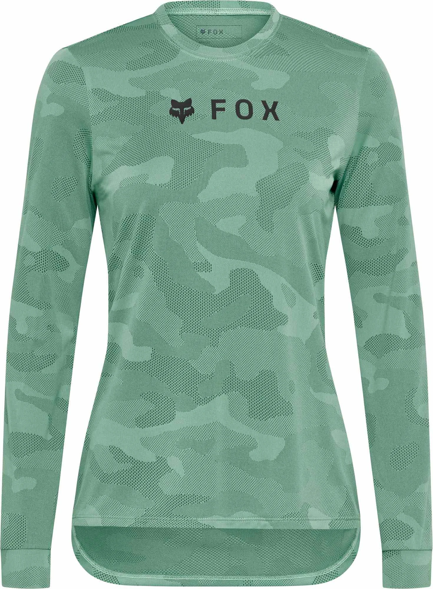 FOX Ranger Tru Dri LS Ladies Bicycle Jersey  green