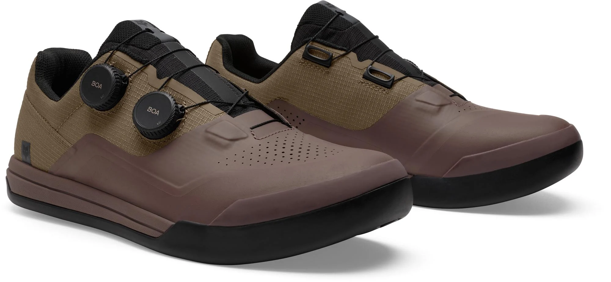 FOX Union BOA Flat Bicycle Shoes  dark brown