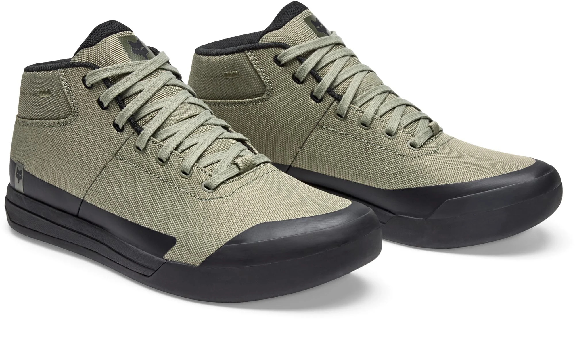 FOX Union Canvas Mid Bicycle Shoes  green/black