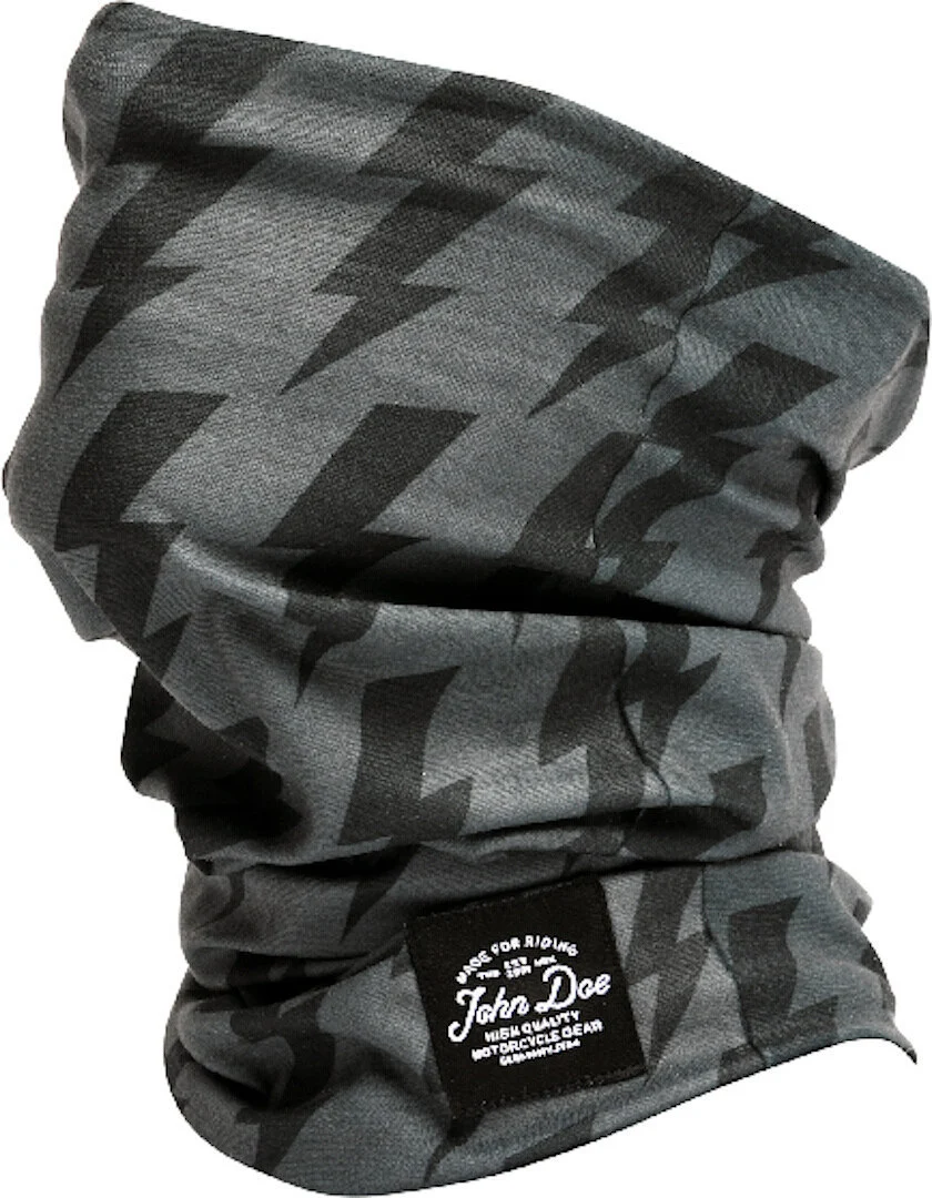 John Doe Black Grey Flash Multifunctional Headwear
