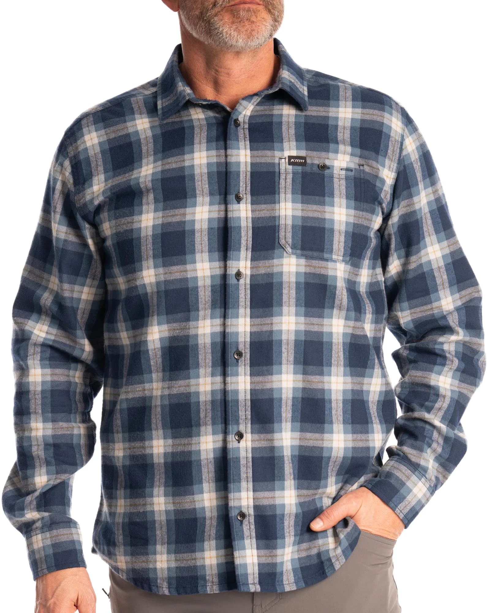 Klim Alderson Flannel Shirt  blue