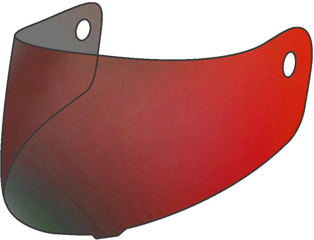 Klim GT1 Visor  red mirrored