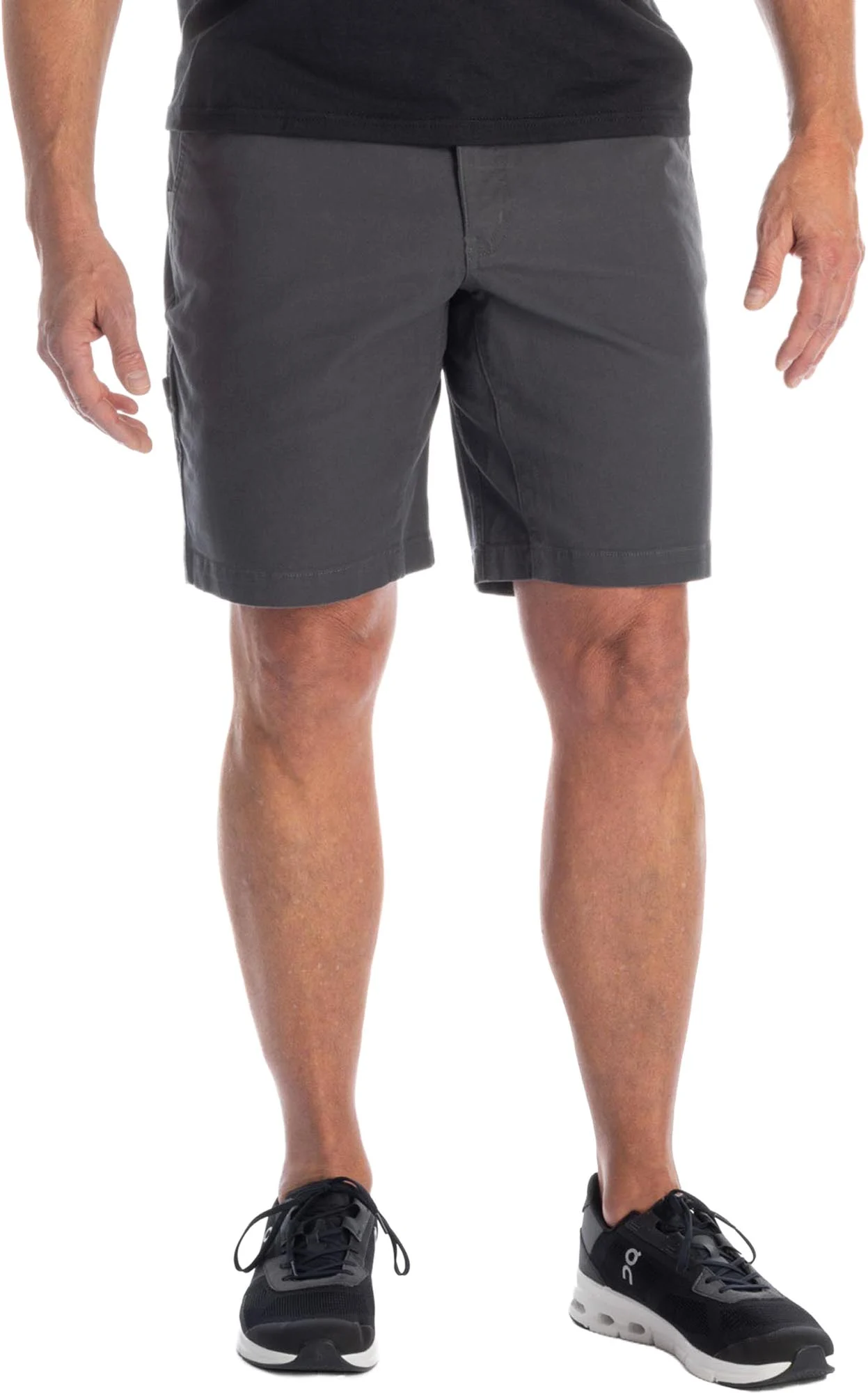 Klim Utility Stretch Canvas Shorts  grey