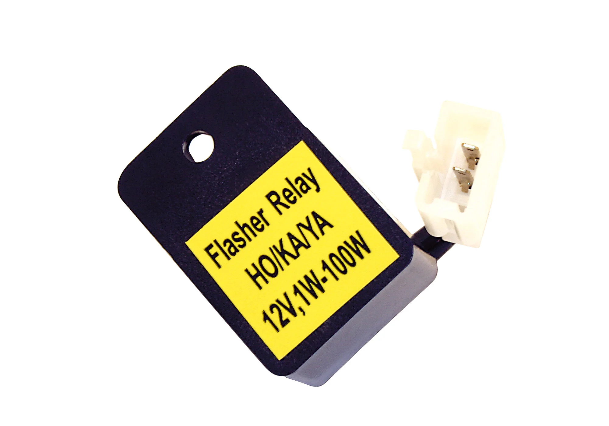 PROTECH flasher relais for various Honda/Kawasaki/Yamaha models plastics black