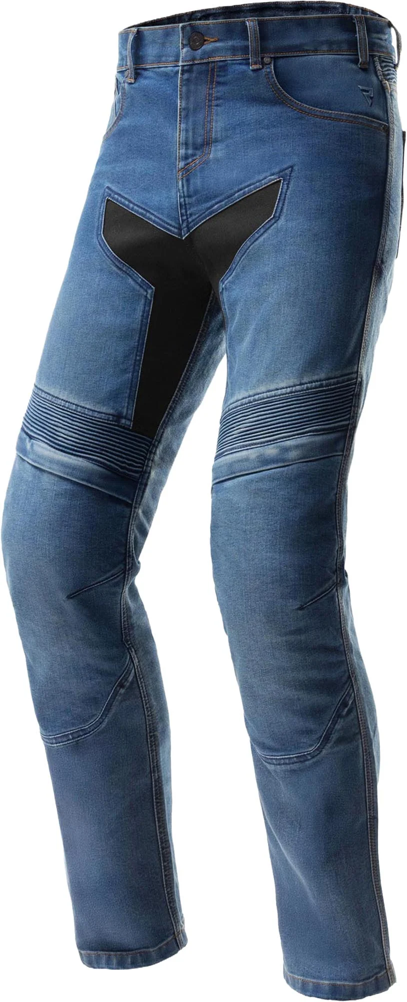 Rebelhorn Eagle 4 Slim Fit Motorcycle Jeans  blue washed out