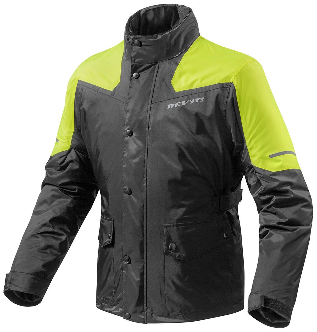 Revit Nitric 2 H2O Rain Jacket  black/yellow