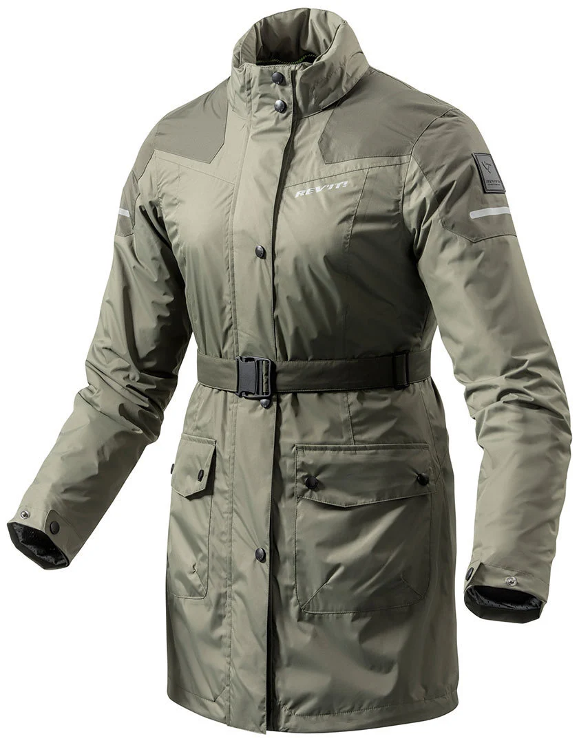 Revit Topaz H2O Ladies Rain Jacket  olive