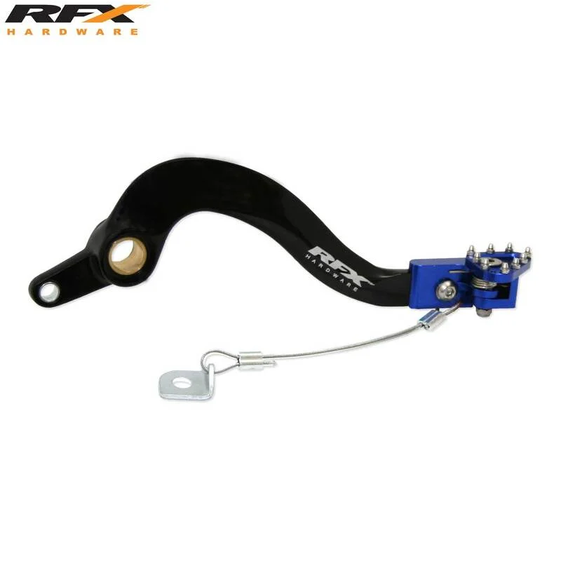 RFX Pro FT Rear Brake Lever (Black/Blue) - Yamaha YZF/WRF 450