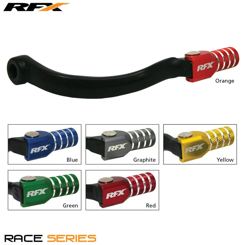 RFX Race Gear Lever (Black/Red) - Honda CR125/250