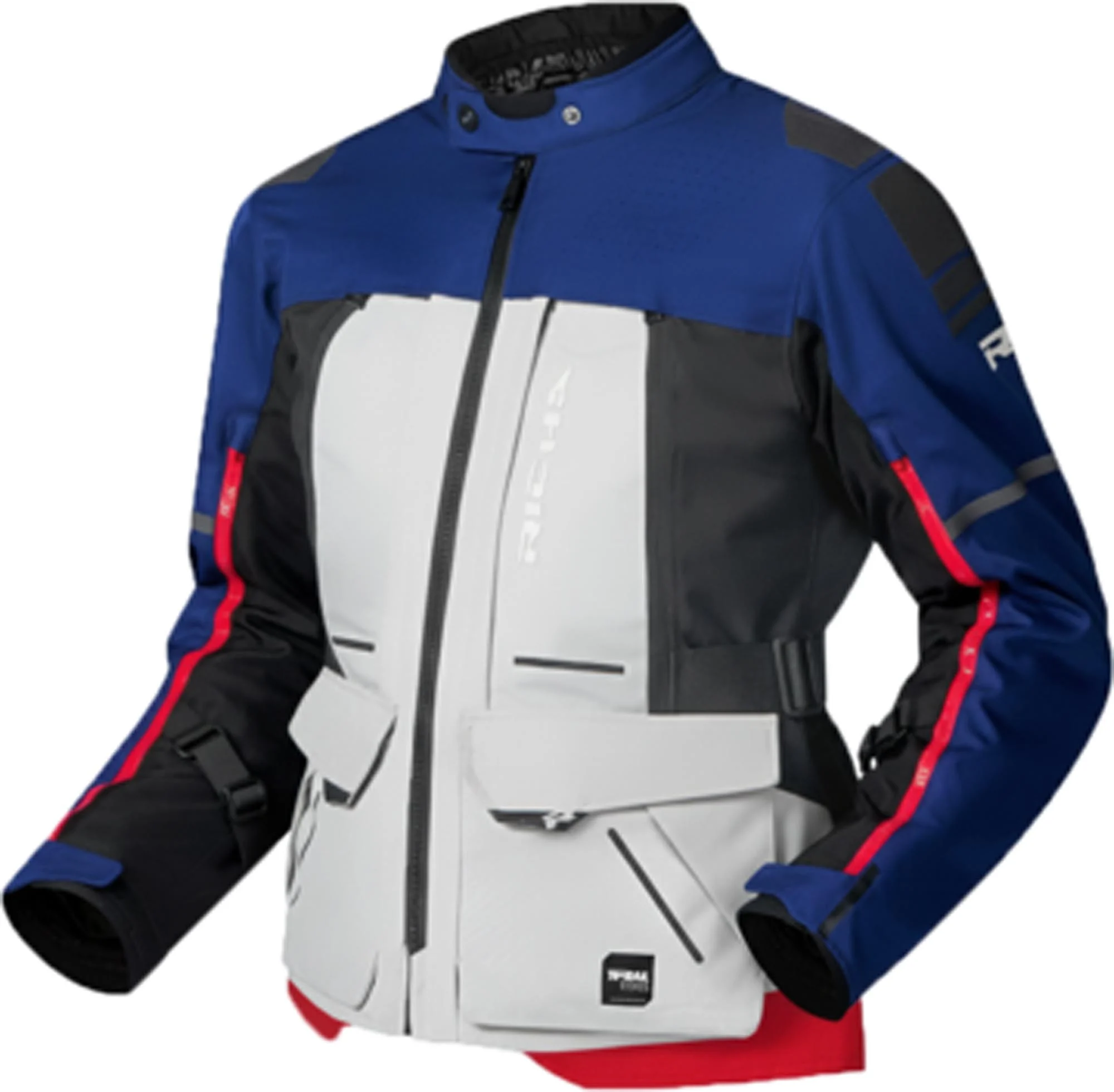 Richa Infinity 3 Adventure waterproof Ladies Motorcycle Textile Jacket  blue/red
