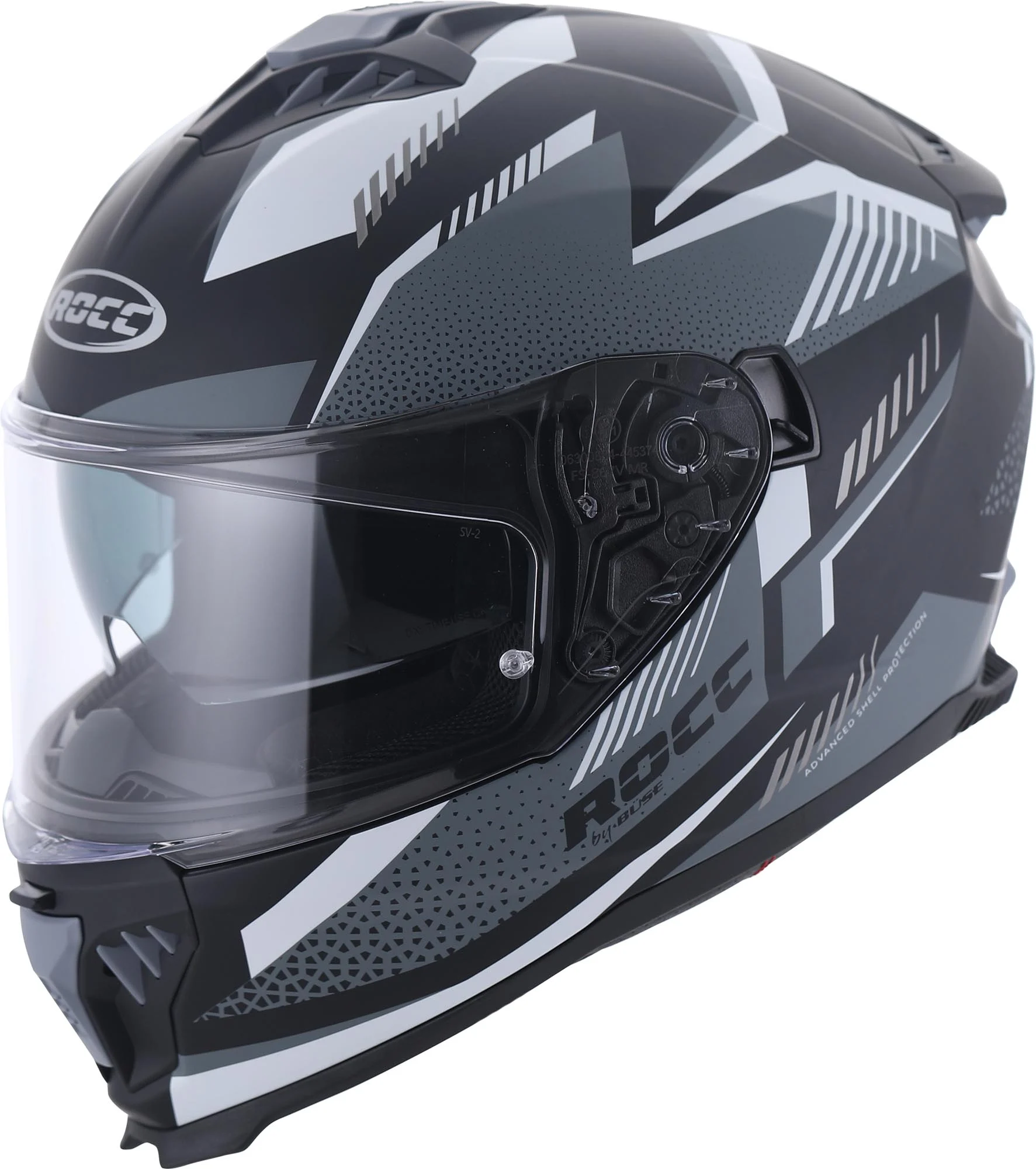Rocc 390 Helmet  matt grey/black