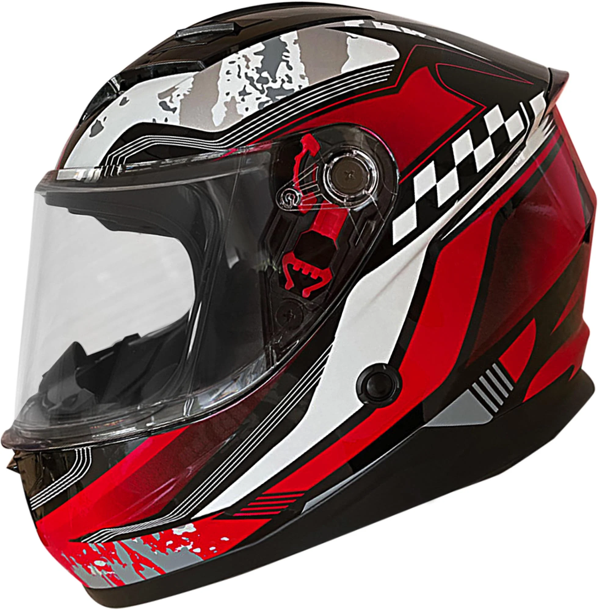 Rocc 42 JR Helmet  black/red/white