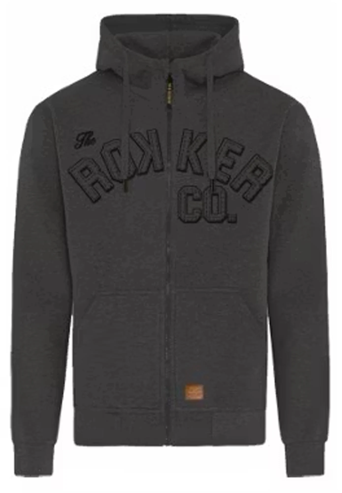 Rokker TRC Zip Hoodie  anthracite/black