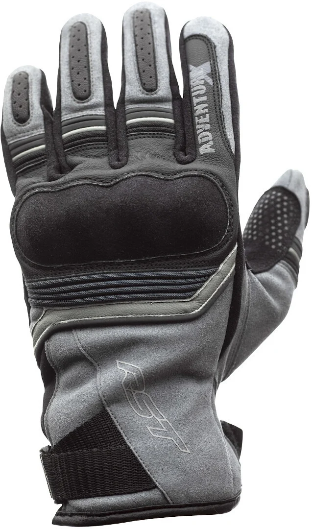 RST Adventure-X Motorcycle Gloves  grey/black