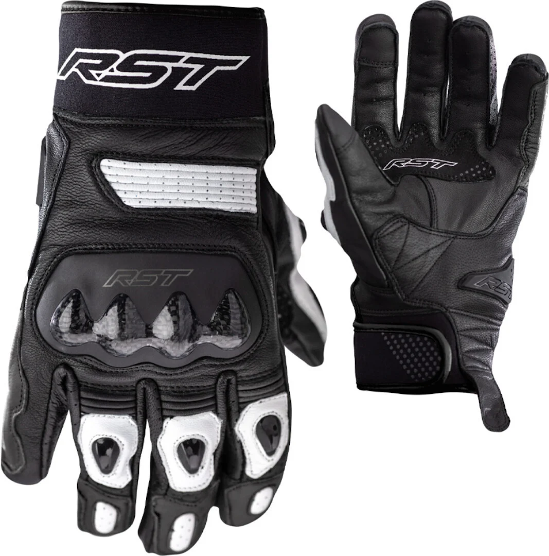 RST Freestyle II Motorcycle Gloves  black/white