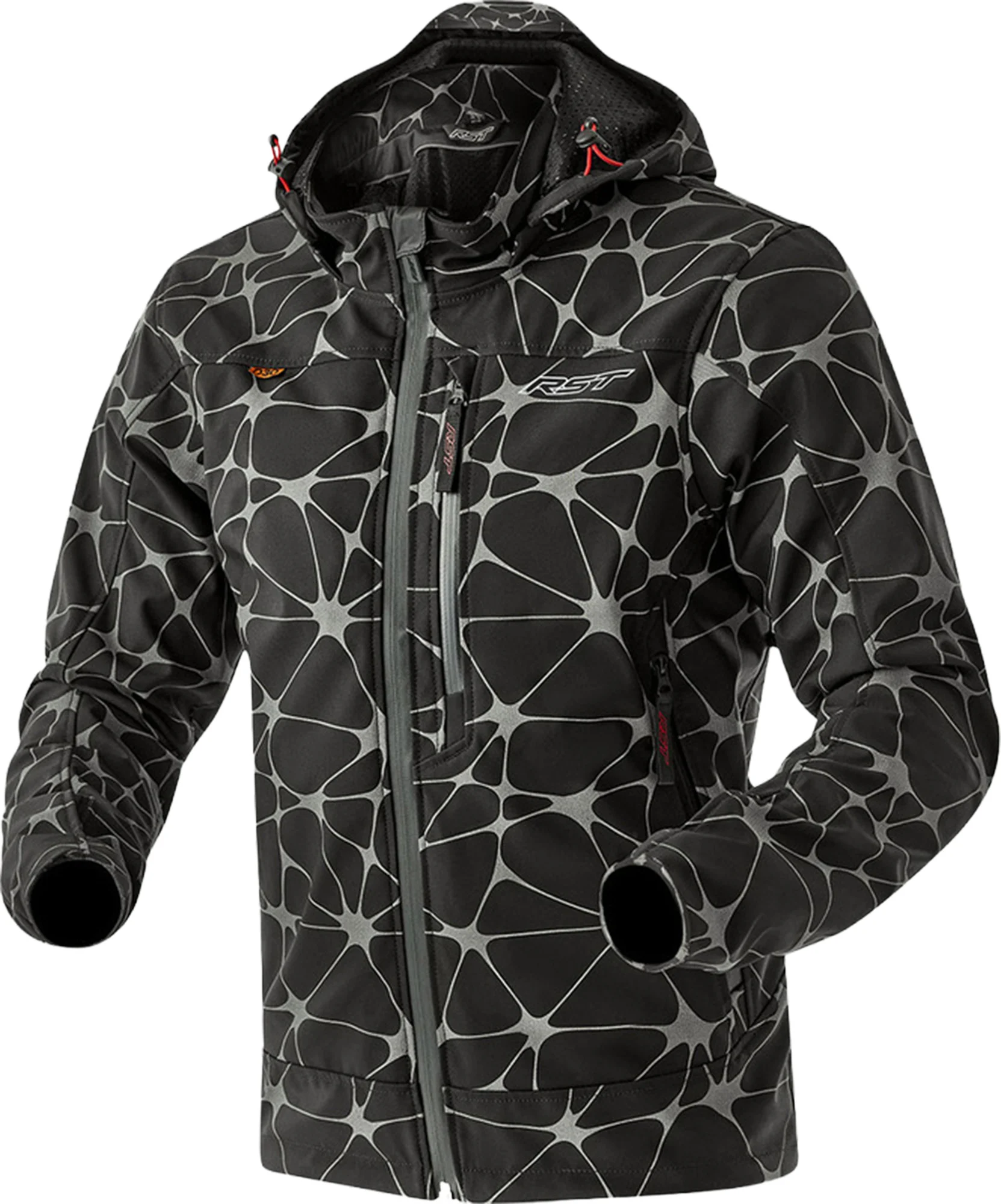 RST Havoc D3O waterproof Motorcycle Textile Jacket  black/grey