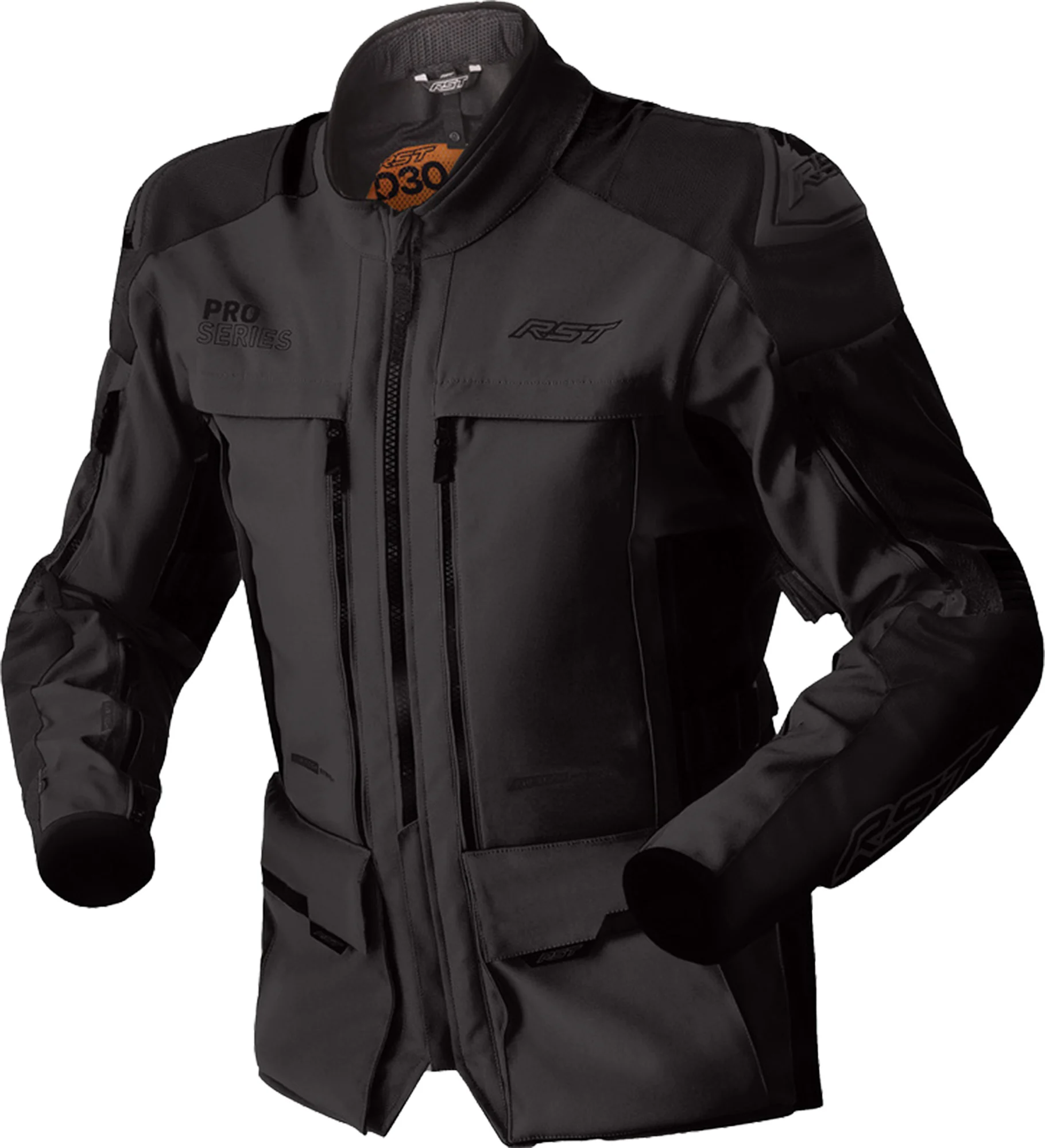 RST Pro Series Adventure D3O waterproof Ladies Motorcycle Textile Jacket  black