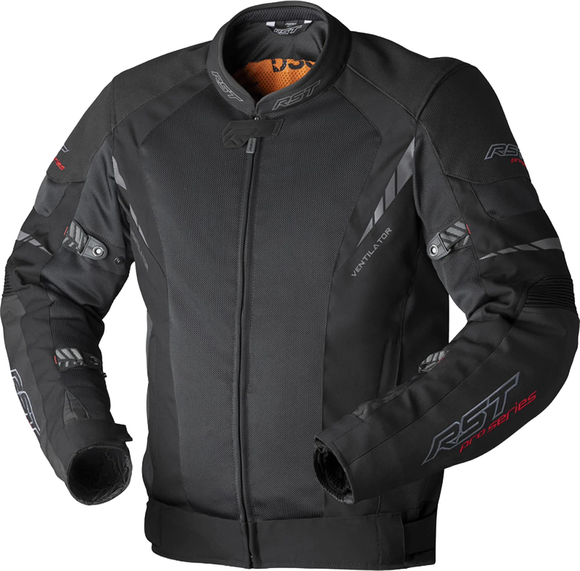 RST Pro Series Ventilator D3O Motorcycle Textile Jacket  black