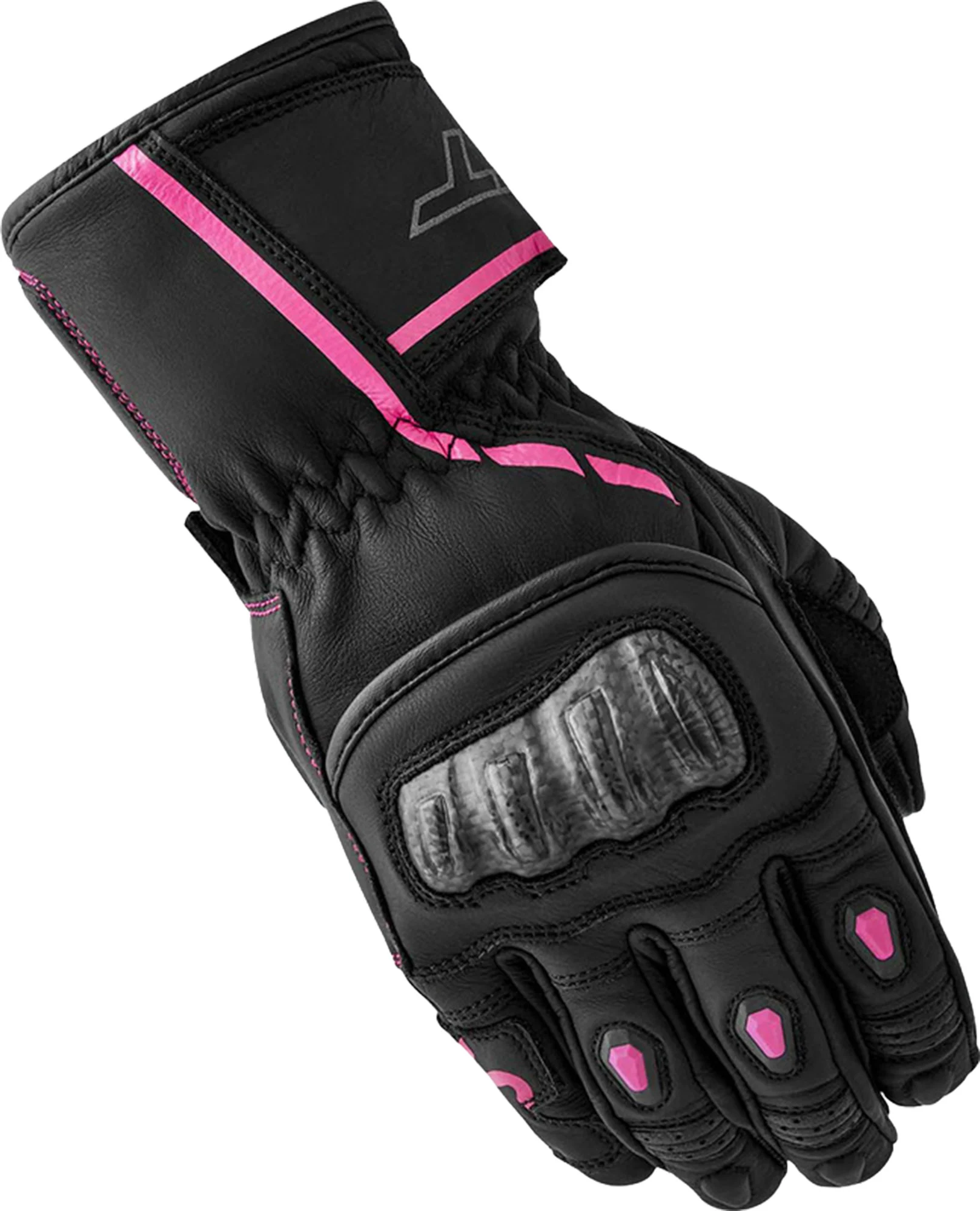 RST S1 Ladies Motorcycle Gloves  black/pink