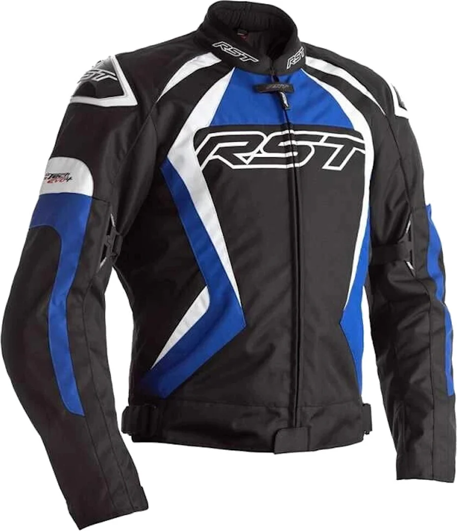RST Tractech EVO 4 Motorcycle Textile Jacket  black/blue